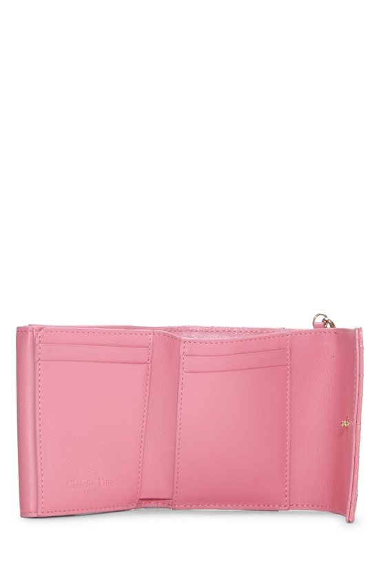 Pink Patent Lotus Wallet, , large image number 3