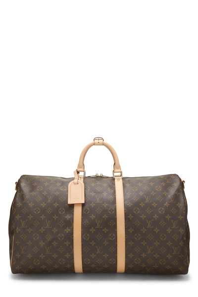 Monogram Canvas Keepall Bandouliere 55
