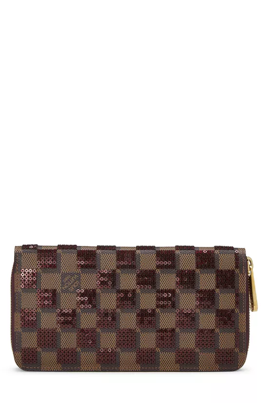 Damier Paillettes Zippy Continental, , large image number 2
