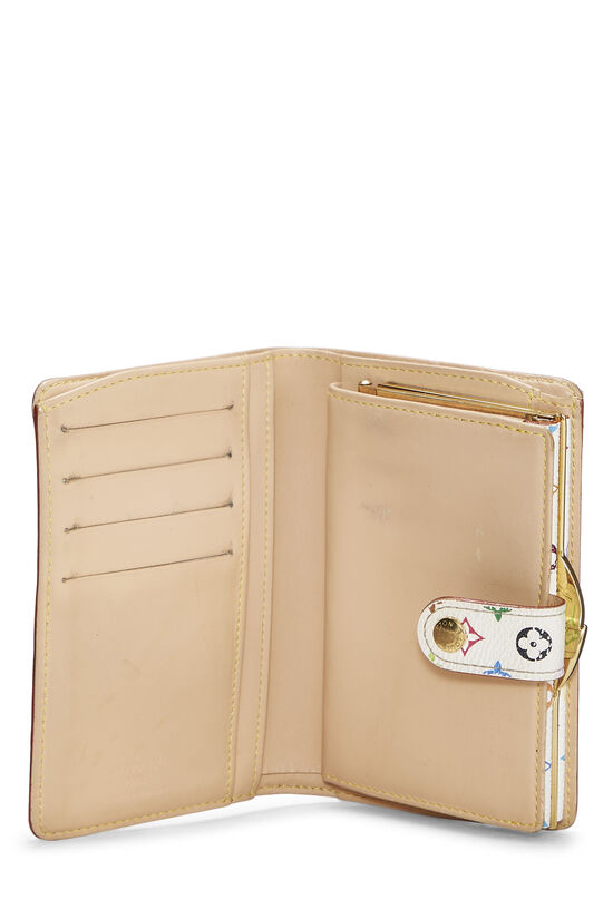 Louis Vuitton, Bags, Louis Vuitton X Takashi Murakami Multicolore  Kisslock Compact Wallet