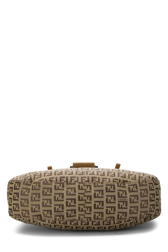Beige Zucchino Canvas Shoulder Bag, , large image number 4