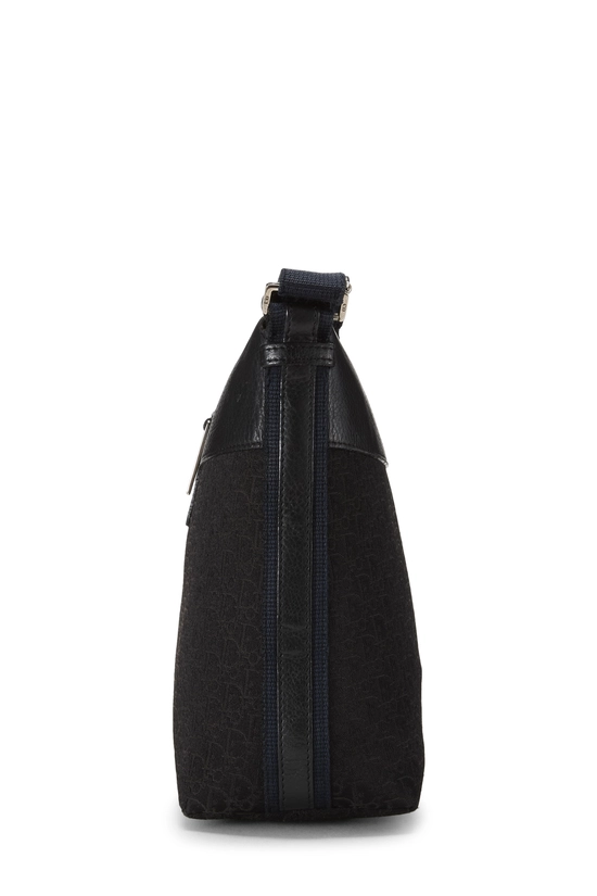 Black Canvas Street Chic Shoulder Bag, , large image number 2