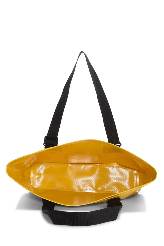 Yellow Vinyl Tote XL, , large image number 5