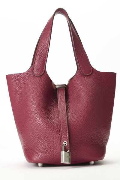 Rouge Grenat Clemence Picotin Lock 18