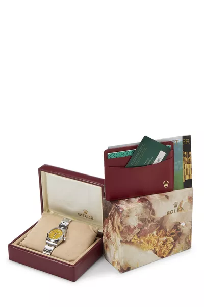 Yellow Stainless Steel Oyster Perpetual 277200 31mm, , large