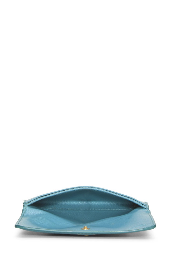 Blue Saffiano Card Holder, , large image number 3