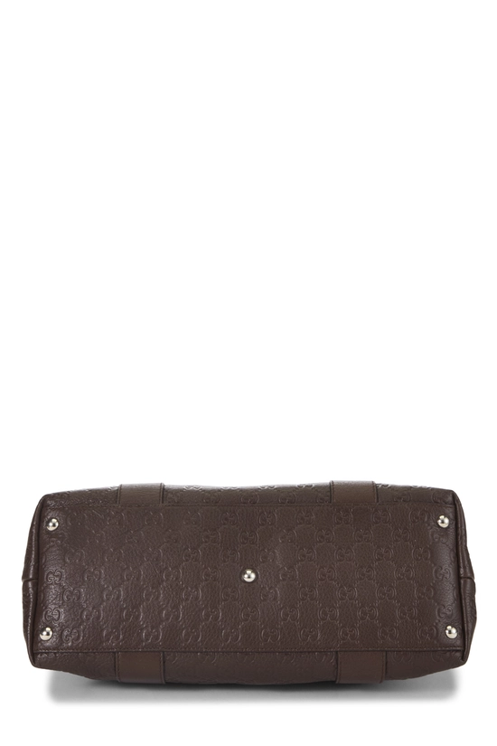 Brown Guccissima Bamboo Bar Tote, , large image number 4