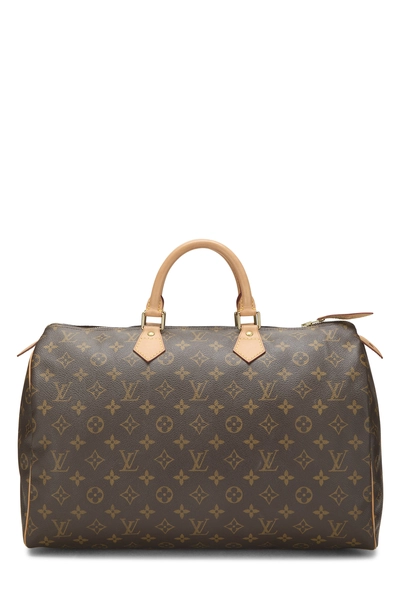 Louis Vuitton Monogram Canvas Speedy 40