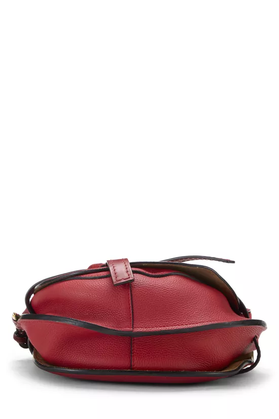 Red Calfskin Gate Bag Small, , large image number 4