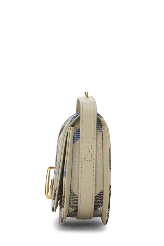 Green Nova Check Canvas Rocking Horse Crossbody Bag Mini, , large image number 2