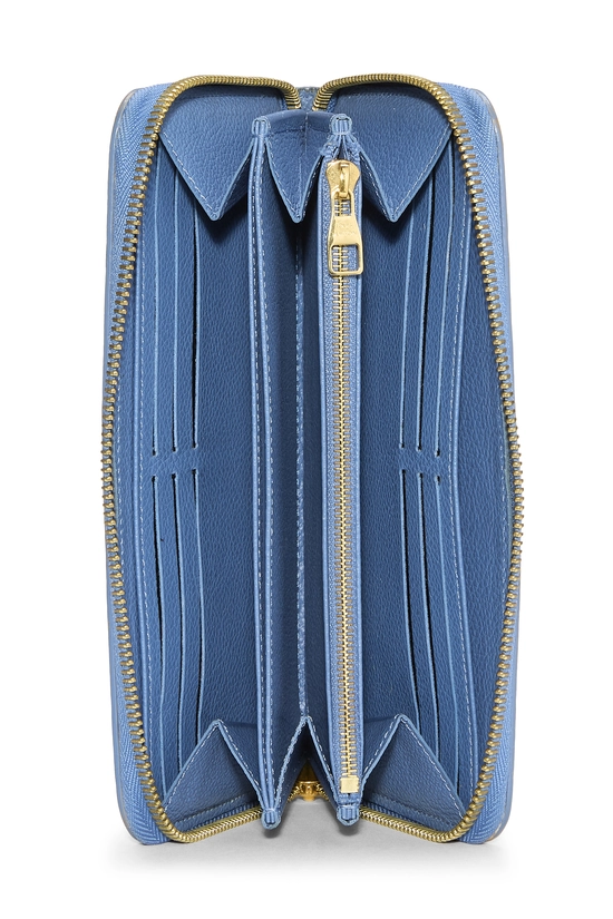 White Monogram Empreinte Zippy Continental Wallet, , large image number 3