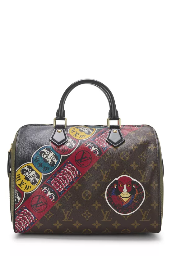Monogram Canvas Kabuki Speedy 30, , large image number 0