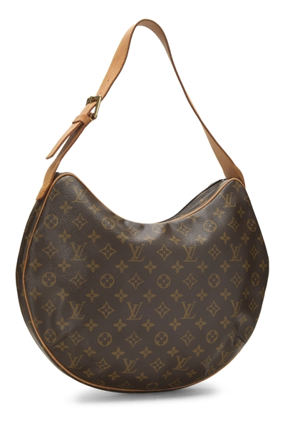 Monogram Canvas Croissant GM, , large