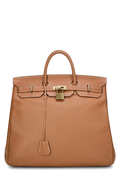 Gold Togo Haut &agrave; Courroies "HAC" Birkin 45