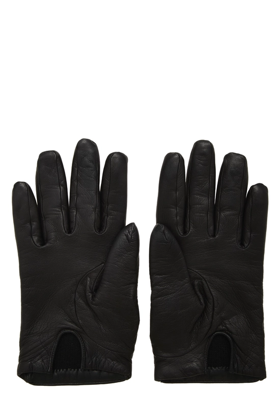 Black Lambskin Gloves, , large image number 1