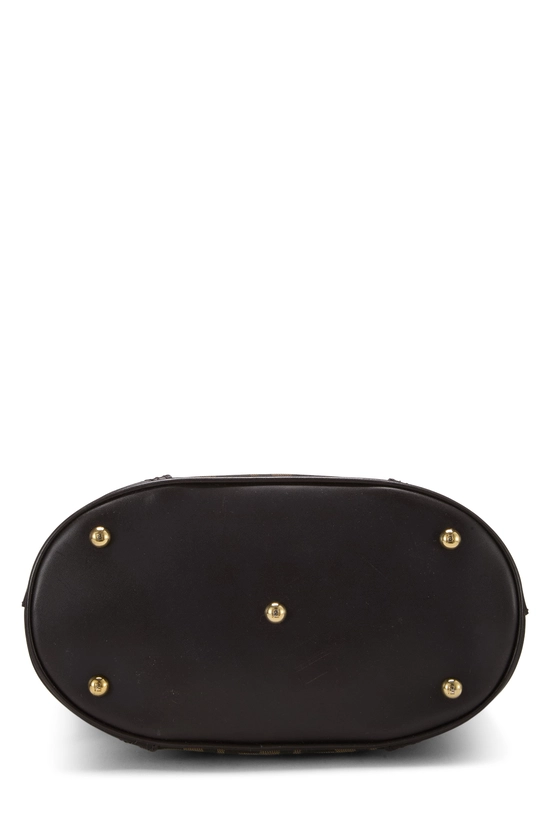 Brown Zucca Canvas Bucket Bag, , large image number 4