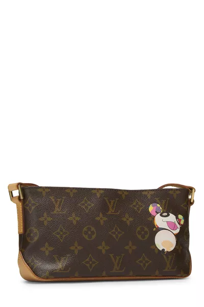 Takashi Murakami x Louis Vuitton Monogram Canvas Panda Trotteur, , large