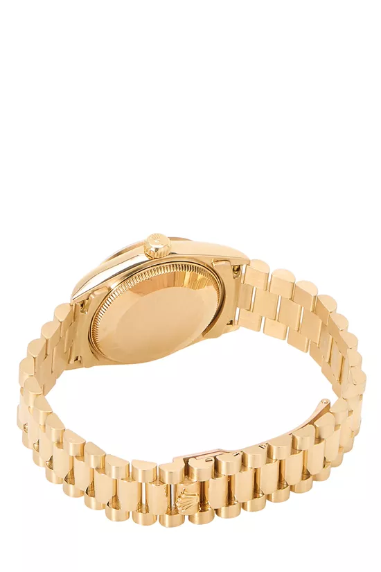 18K Gold Roman Numeral White Dial Datejust 68278 31mm, , large image number 3