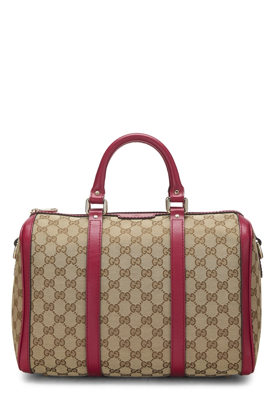Red Original GG Canvas Boston Handbag Medium, , large image number 0