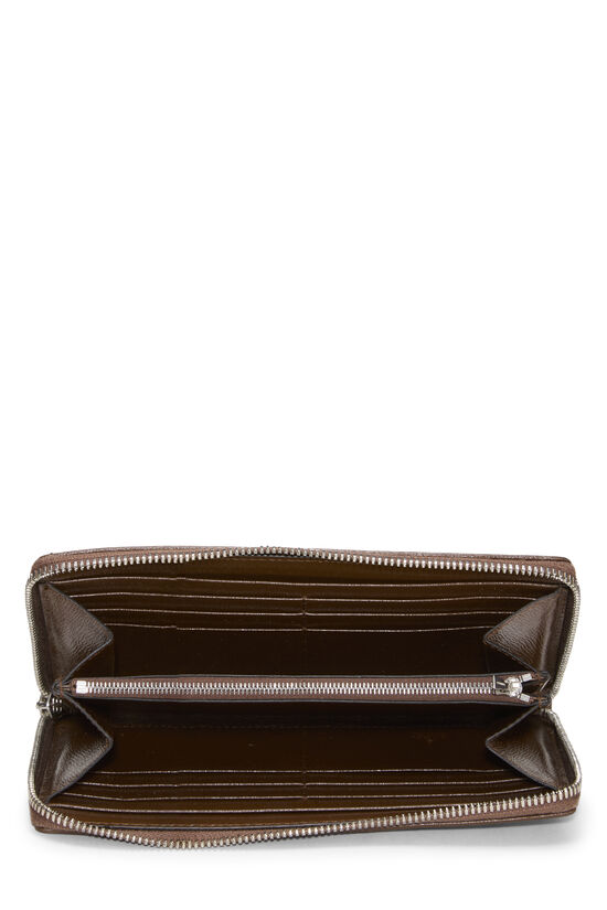 Balenciaga x Gucci Beige Canvas Hacker Neo Classic Zip Around Wallet, , large image number 3