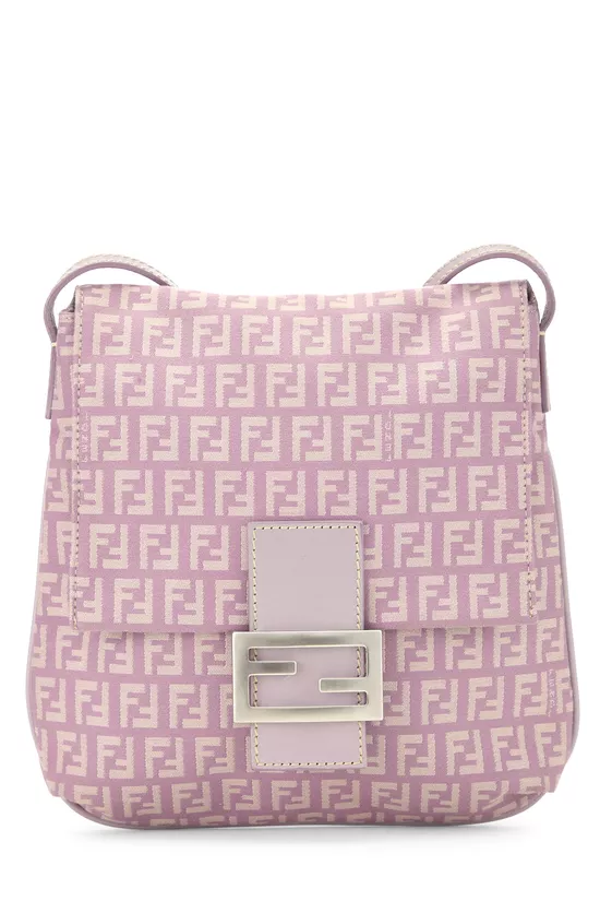 Purple Zucchino Canvas Tube Messenger Bag Small, , large image number 0