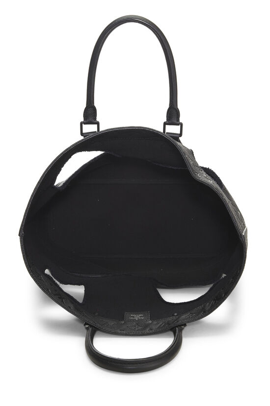 COMME DES GARÇONS x Louis Vuitton Black Monogram Empreinte Bag with Holes, , large image number 5