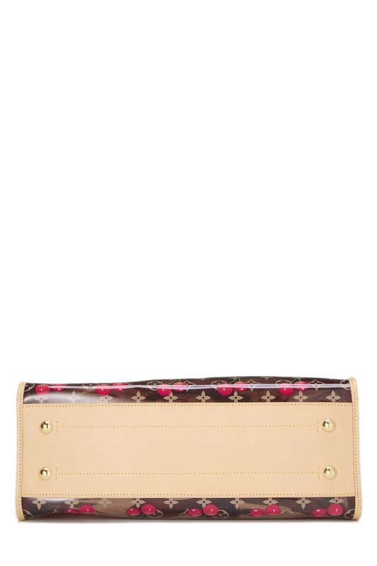 Takashi Murakami x Louis Vuitton Vinyl Monogram Cerises On The Go GM, , large image number 4