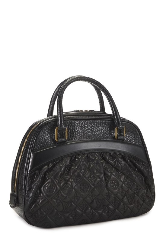 Black Monogram Lambskin Mizi Vienna, , large image number 1