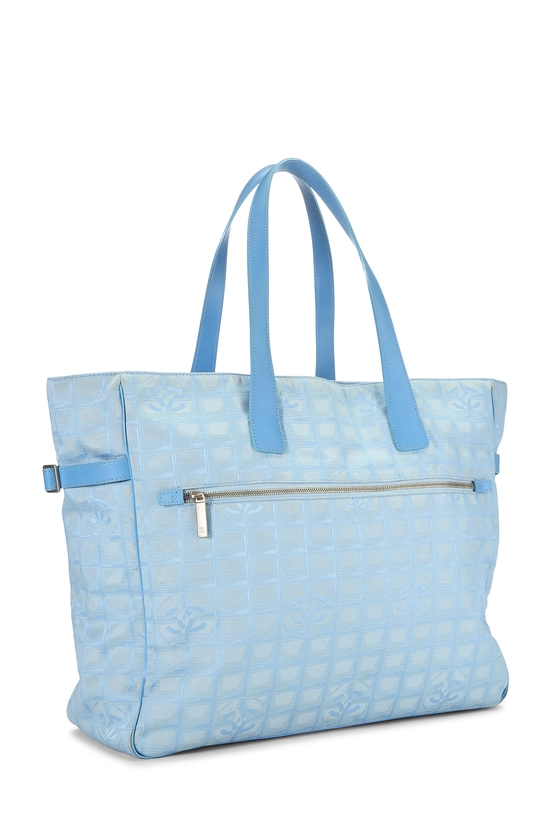 Blue Nylon Travel Line Tote, , large image number 1