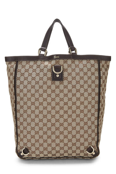 Original GG Canvas Abbey Vertical Tote