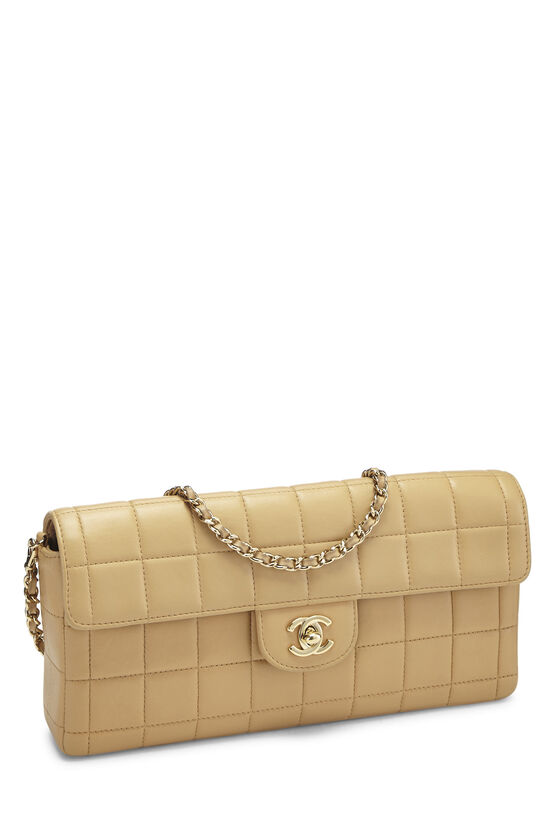Chanel Chocolate Bar CC Quilted Leather