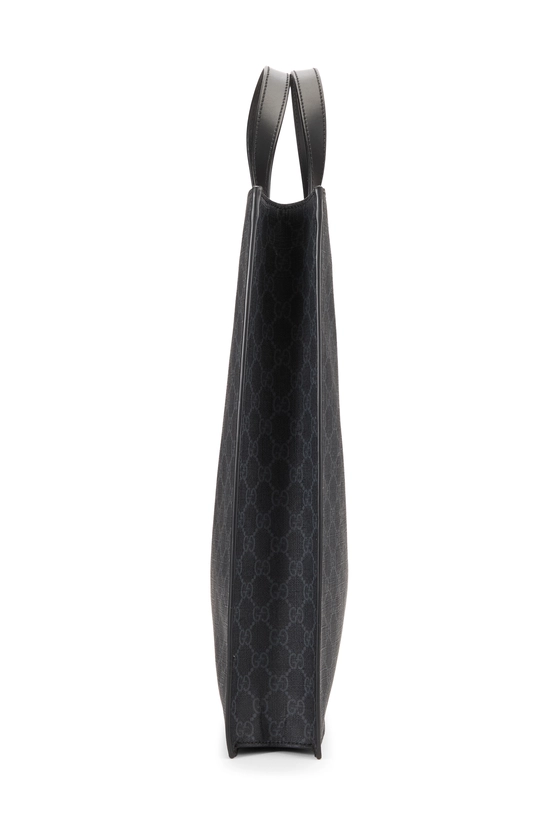 Black GG Supreme Canvas Tote, , large image number 2
