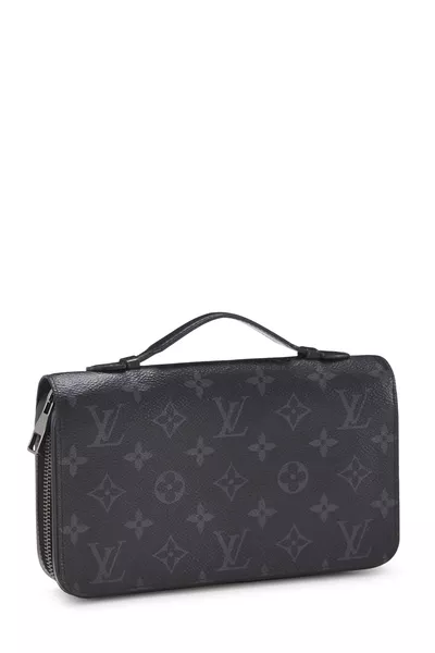 Black Monogram Eclipse Zippy XL, , large