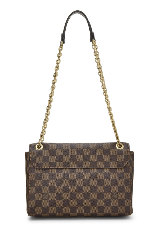 Burgundy Damier Ebene Vavin PM NM, , large image number 3