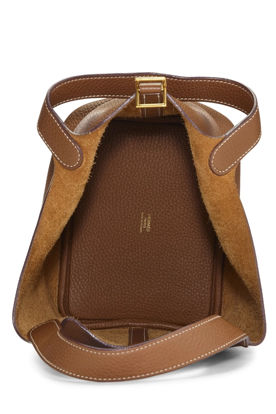 Gold Clemence Picotin Lock 18, , large image number 5