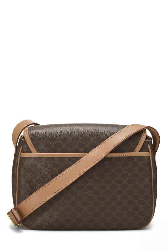 Brown Coated Canvas Macadam Crossbody , , large image number 3
