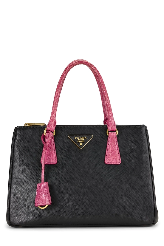 Black Saffiano Galleria Tote Small, , large image number 0