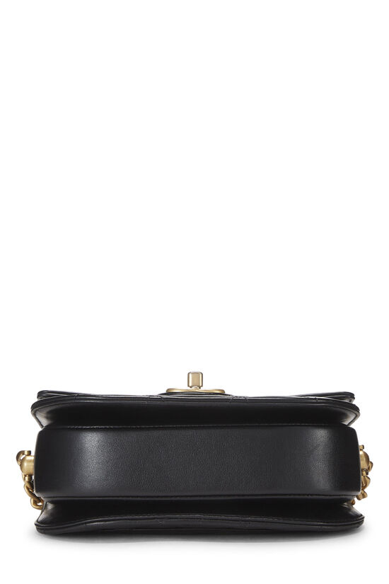 Chanel Black Calfskin Moon Flap Messenger Mini Q6B5HP3PK9000 | WGACA