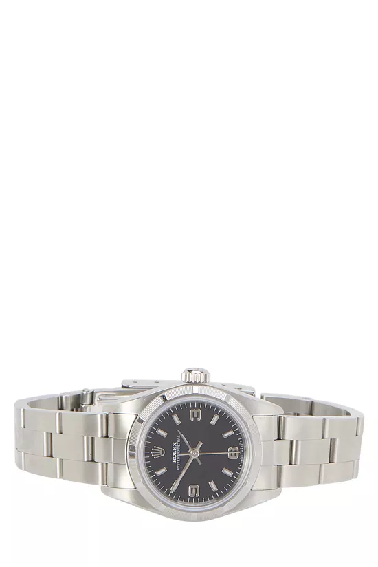 Oyster Perpetual Black Dial 79160 26mm, , large image number 2