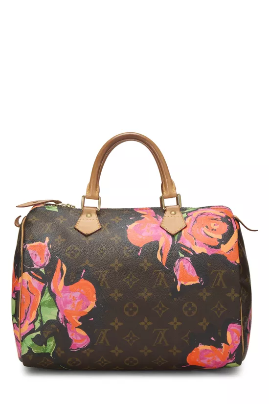 Stephen Sprouse x Louis Vuitton Monogram Roses Speedy 30, , large image number 3
