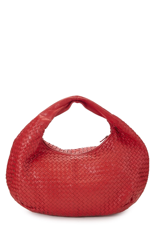 Red Intrecciato Belly Hobo Large, , large image number 3