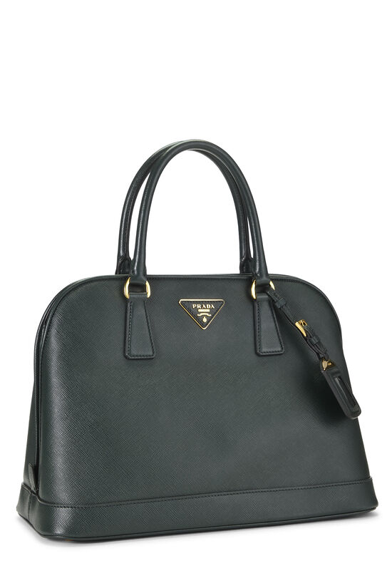Green Saffiano Dome Tote, , large image number 1
