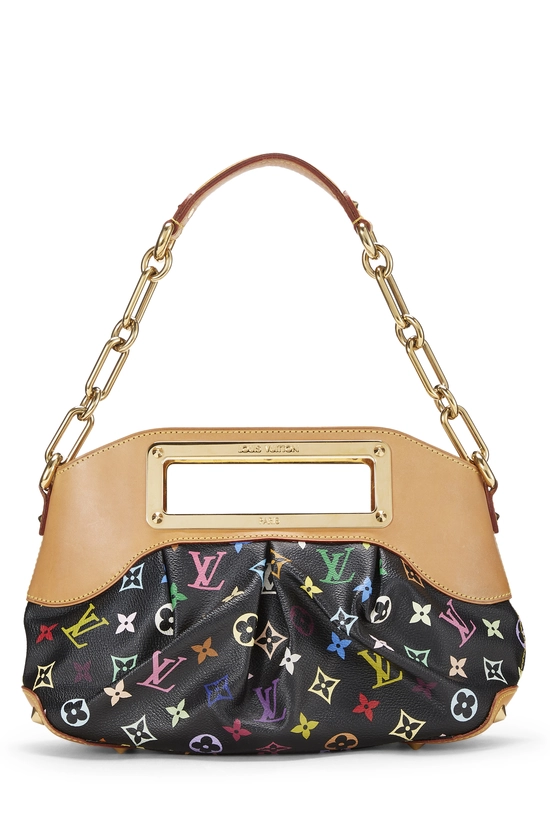 Takashi Murakami x Louis Vuitton Black Monogram Multicolore Judy PM, , large image number 3
