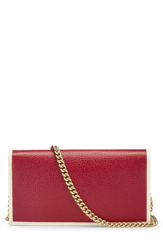 Adidas x Gucci Leather Wallet On Chain (WOC), , large image number 3