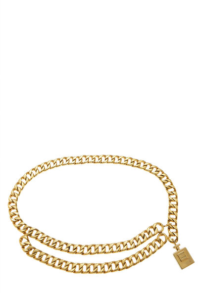 Gold Perfume 2 Chain Belt