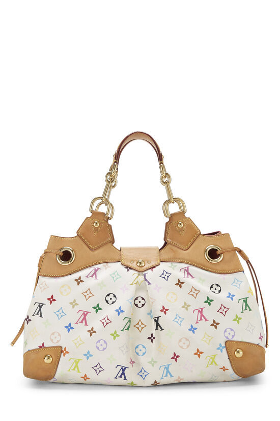 Takashi Murakami x Louis Vuitton White Monogram Multicolore Ursula, , large image number 3