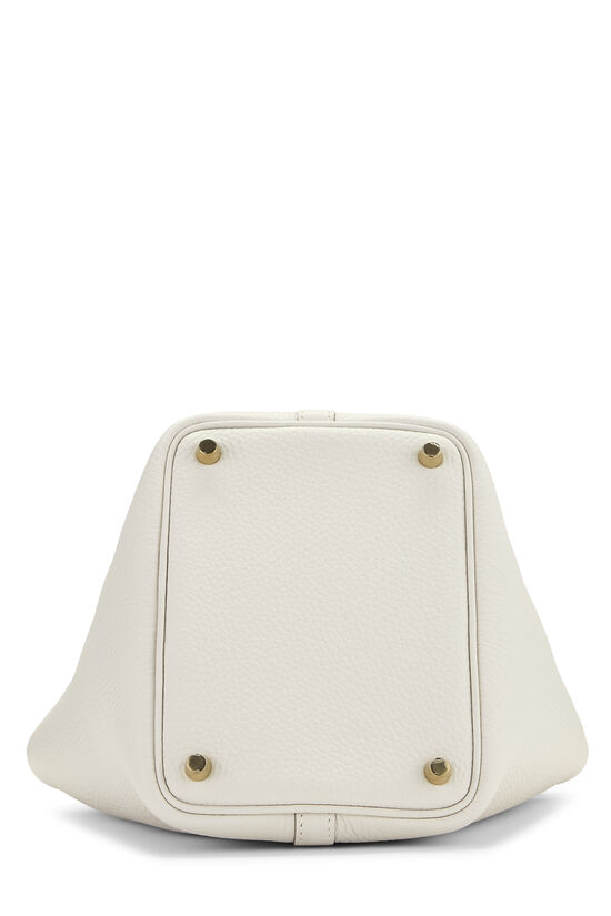 New White Clemence Picotin Lock 18, , large image number 4