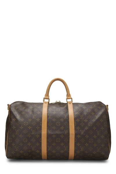 Louis Vuitton Monogram Canvas Keepall Bandouliere 50