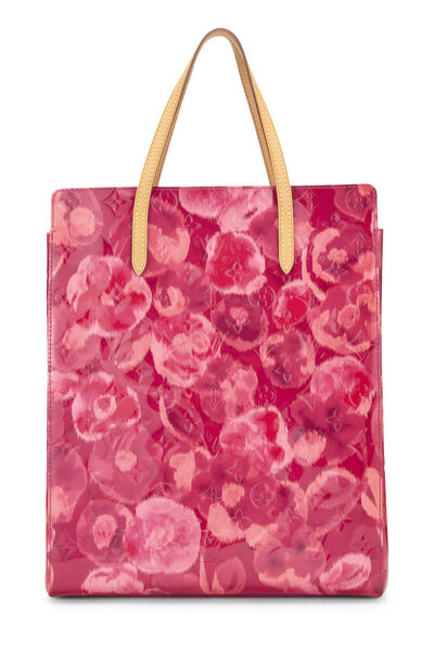 Pink Monogram Vernis Ikat Flower Catalina