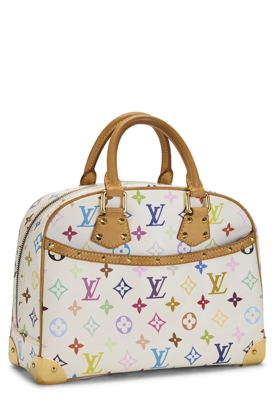 Takashi Murakami x Louis Vuitton White Monogram Multicolore Trouville, , large image number 1